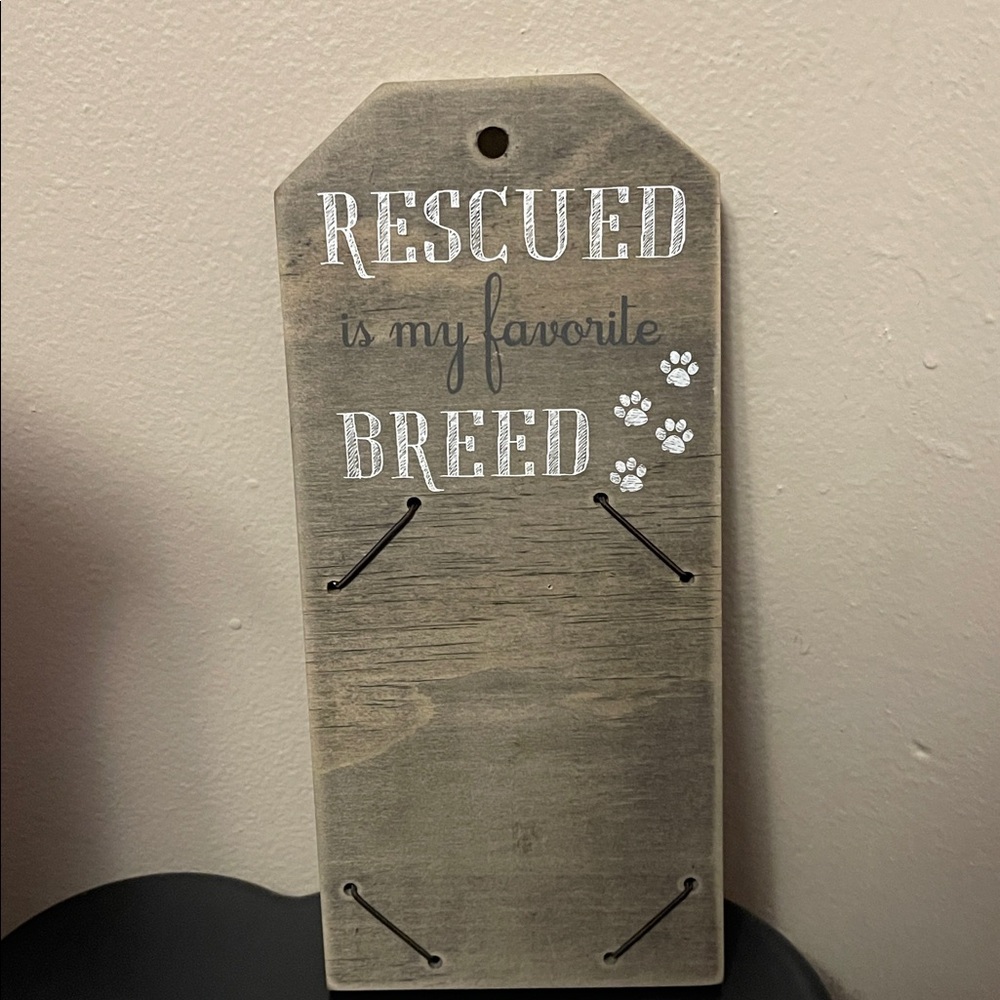 Gray Wooden Wall Decor Sign